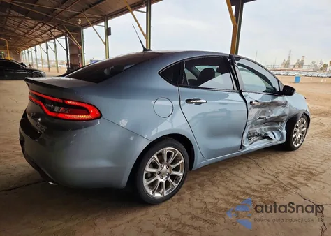 2013 Dodge Dart Limited z USA, uszkodzony, nr VIN 1C3CDFCH2DD182485